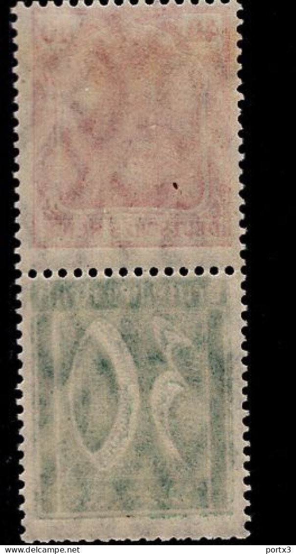 Deutsches Reich S 29 Germania / Ziffern MNH Postfrisch ** Neuf - Postzegelboekjes & Se-tenant