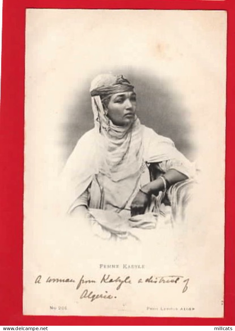 ALGERIA  FEMME KABYLE    LEROUX SERIES - Niños