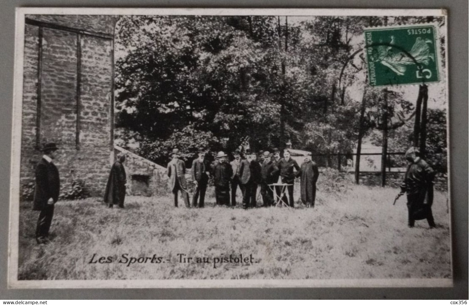 CPA  Les Sports Tir Au Pisrolet - Tiro (armas)