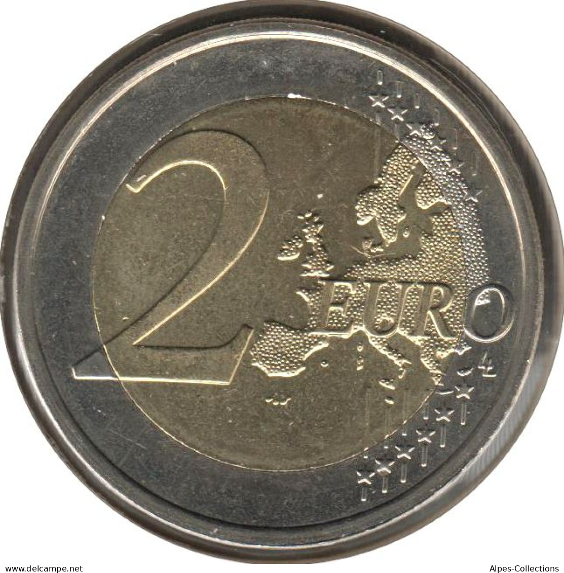 FI20012.3 - FINLANDE - 2 Euros Commémo. Colorisée Hélène Schjerfbeck - 2012 - Finlandía