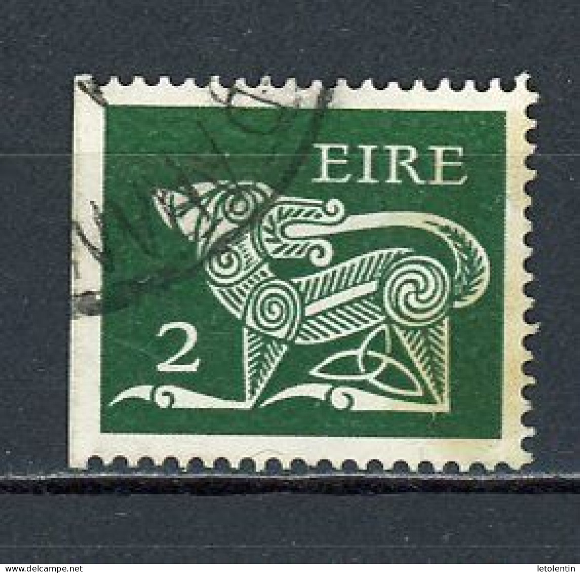 IRLANDE -  ANIMAUX STYLISÉS    - N° Yvert 255c Obli. - Gebraucht