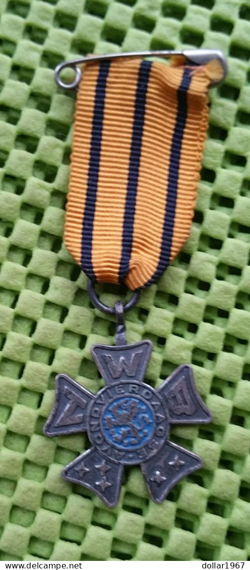 Medaille -  N .W. B. Avondvierdaagse .-  Original Foto  !! Medallion  Dutch - Sonstige & Ohne Zuordnung