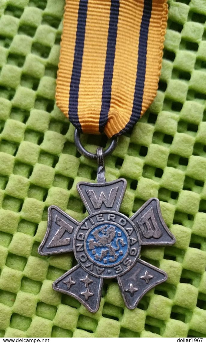 Medaille -  N .W. B. Avondvierdaagse .-  Original Foto  !! Medallion  Dutch - Other & Unclassified