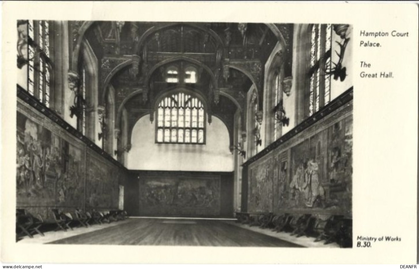 GB - Royaume-Uni : Hampton Court Palace : The Great Hall. - Hampton Court