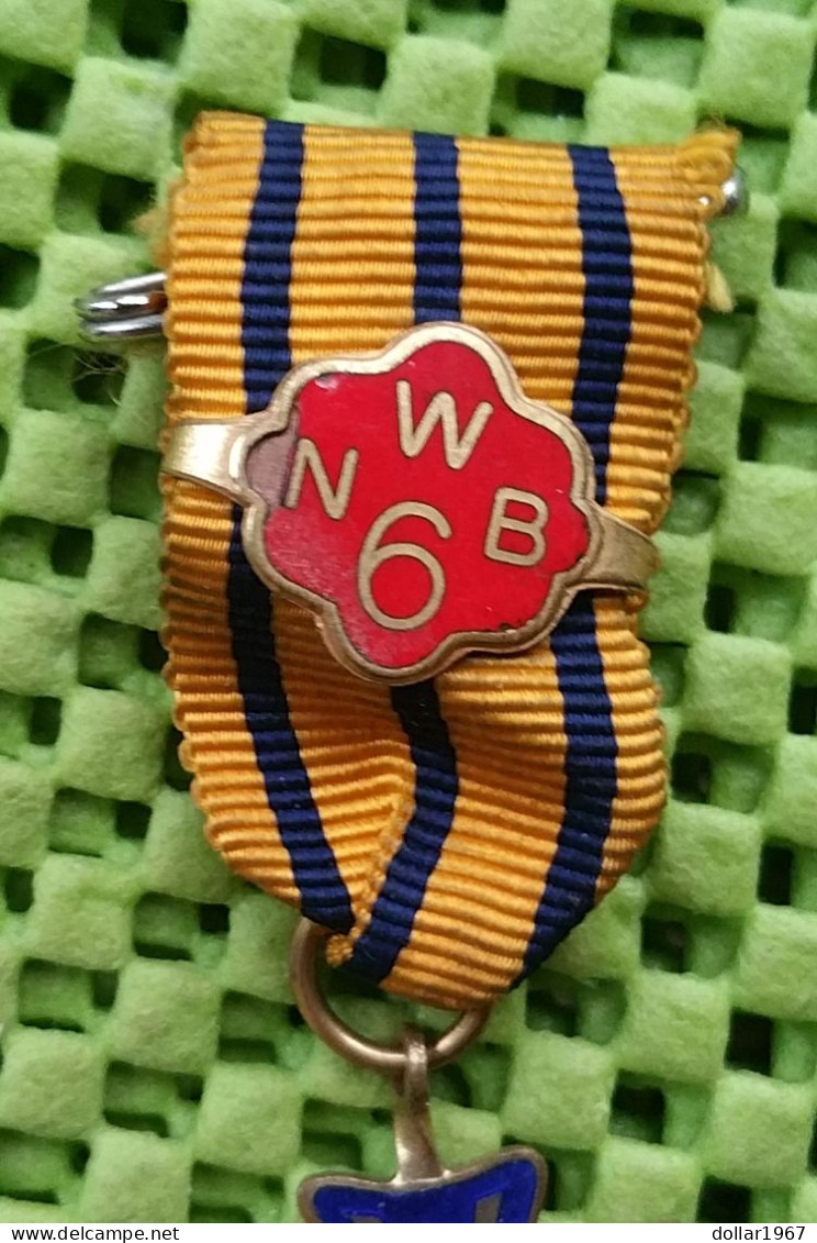 Medaille -  N .W. B. Avondvierdaagse 5 + 6 .-  Original Foto  !! Medallion  Dutch - Altri & Non Classificati