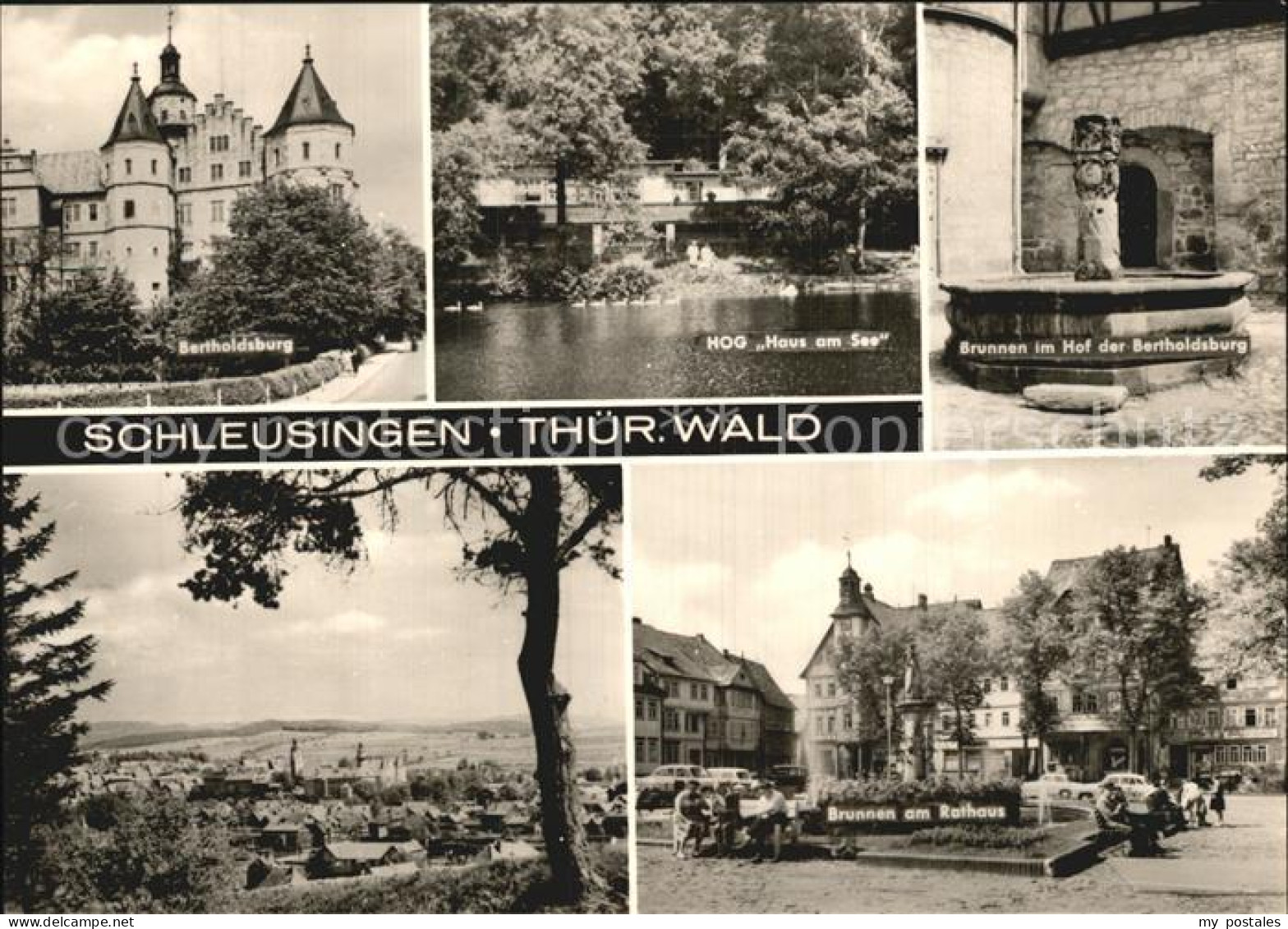 72563137 Schleusingen HOG Haus Am See Bertholdsburg Rathaus Schleusingen - Schleusingen