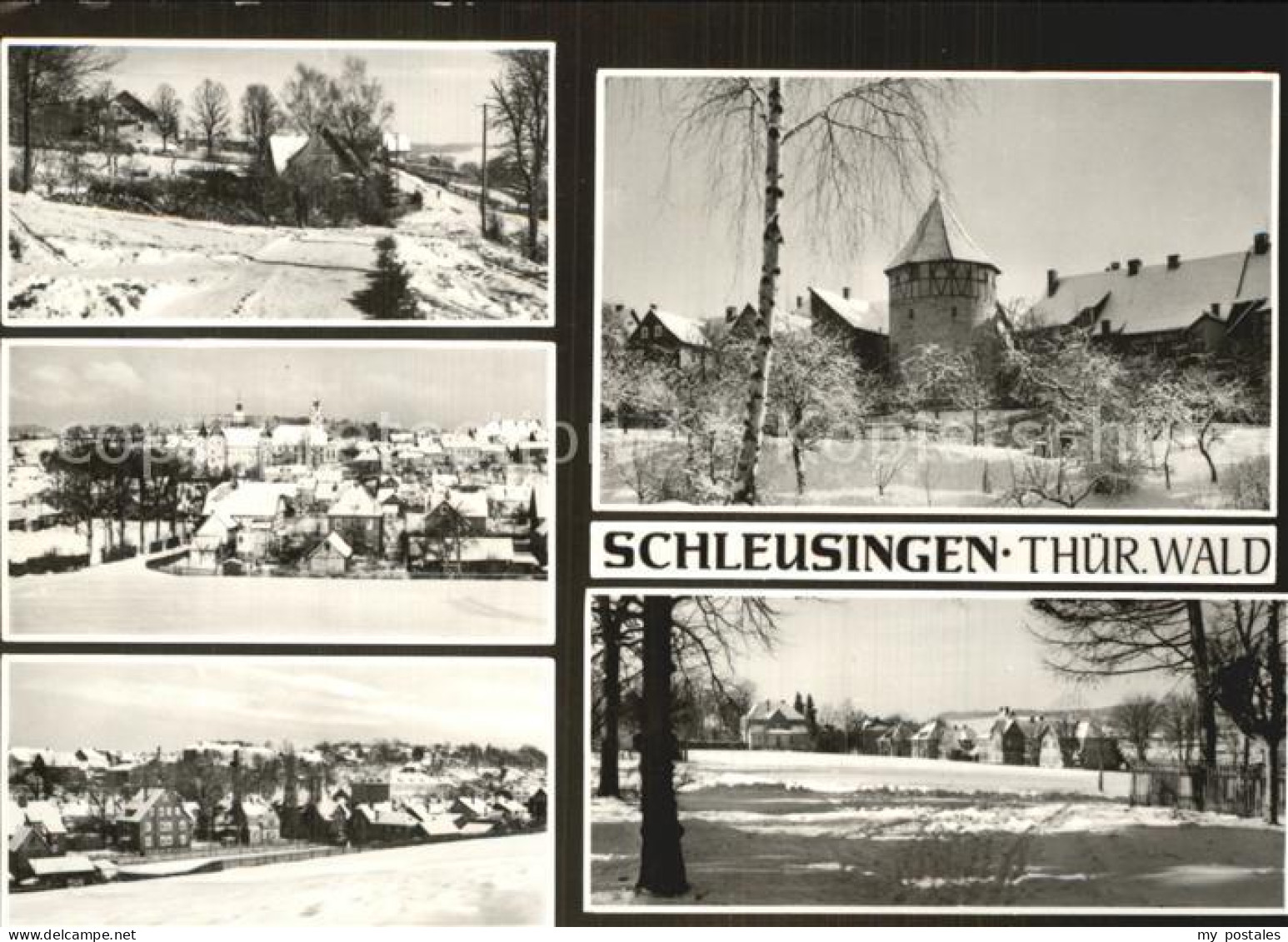 72563135 Schleusingen Winter Ansichten Schleusingen - Schleusingen