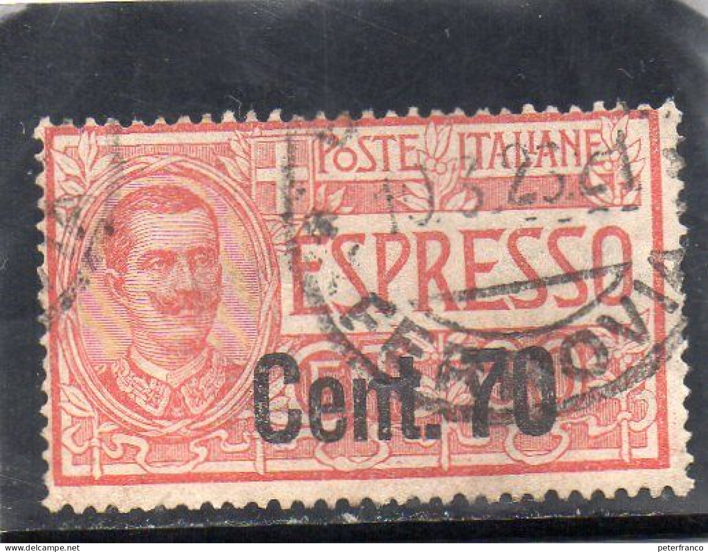 1924 Italia - Espresso - Soprastyampato - Poste Exprèsse