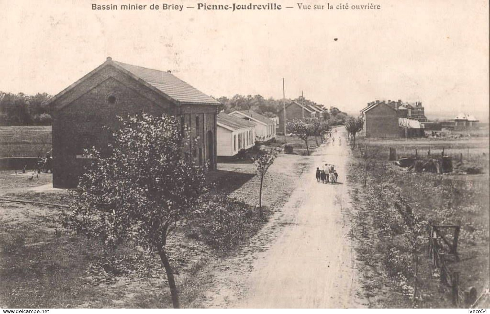 1904 "  Au Pays Des Mines " -  Piennes   Joudreville - Vue De La Cité Ouvrière - Carte Kremer - Briey