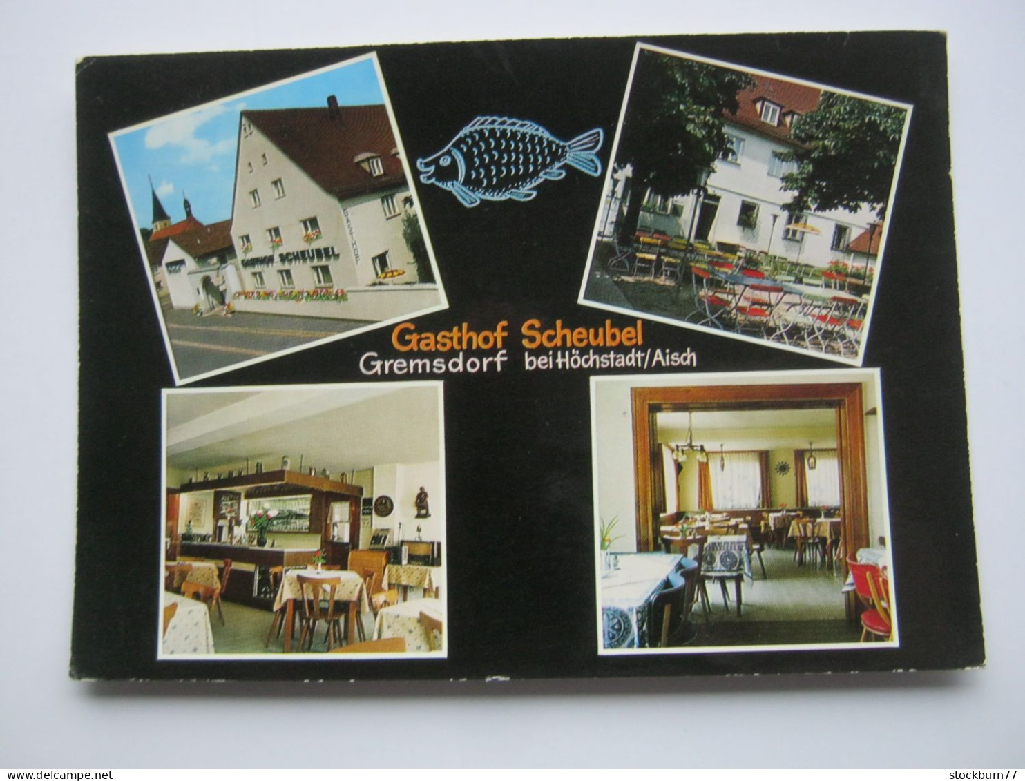 HÖCHSTADT , Gasthof Scheubel   ,  Schöne Karte Um 1985 - Höchstadt