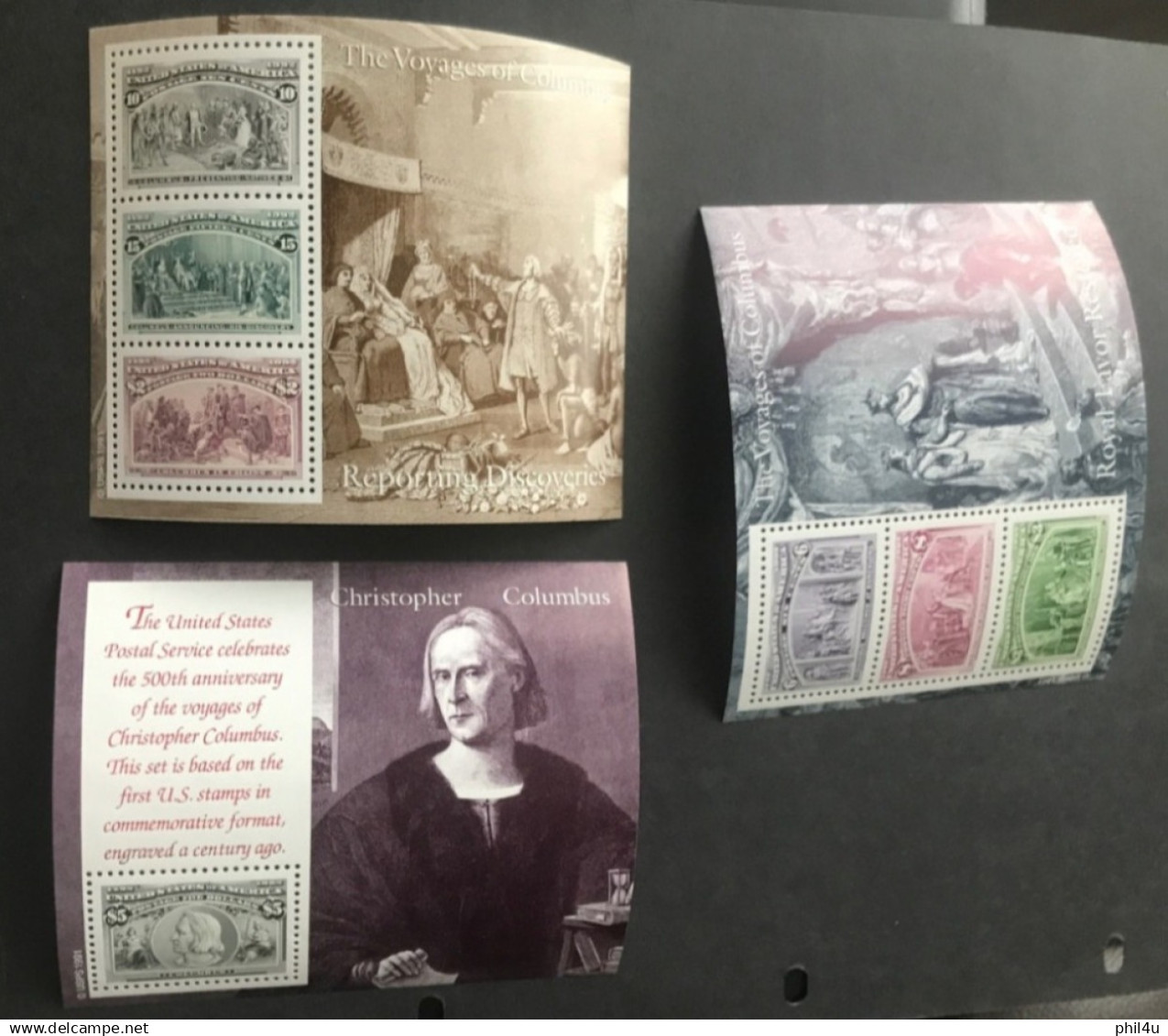 US The Voyages Of Christopher Columbus 6 MNH Sheets See Photos Offers Invited On Any Listings - Christoffel Columbus