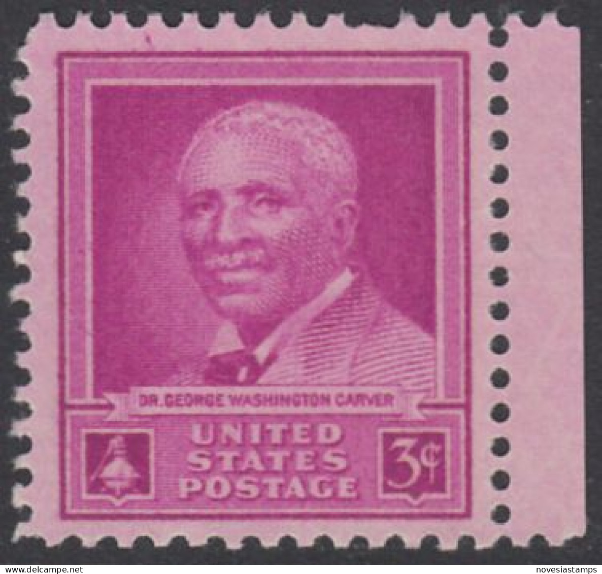 !a! USA Sc# 0953 MNH SINGLE W/ Right Margin (a2) - George Washington Carver - Ongebruikt