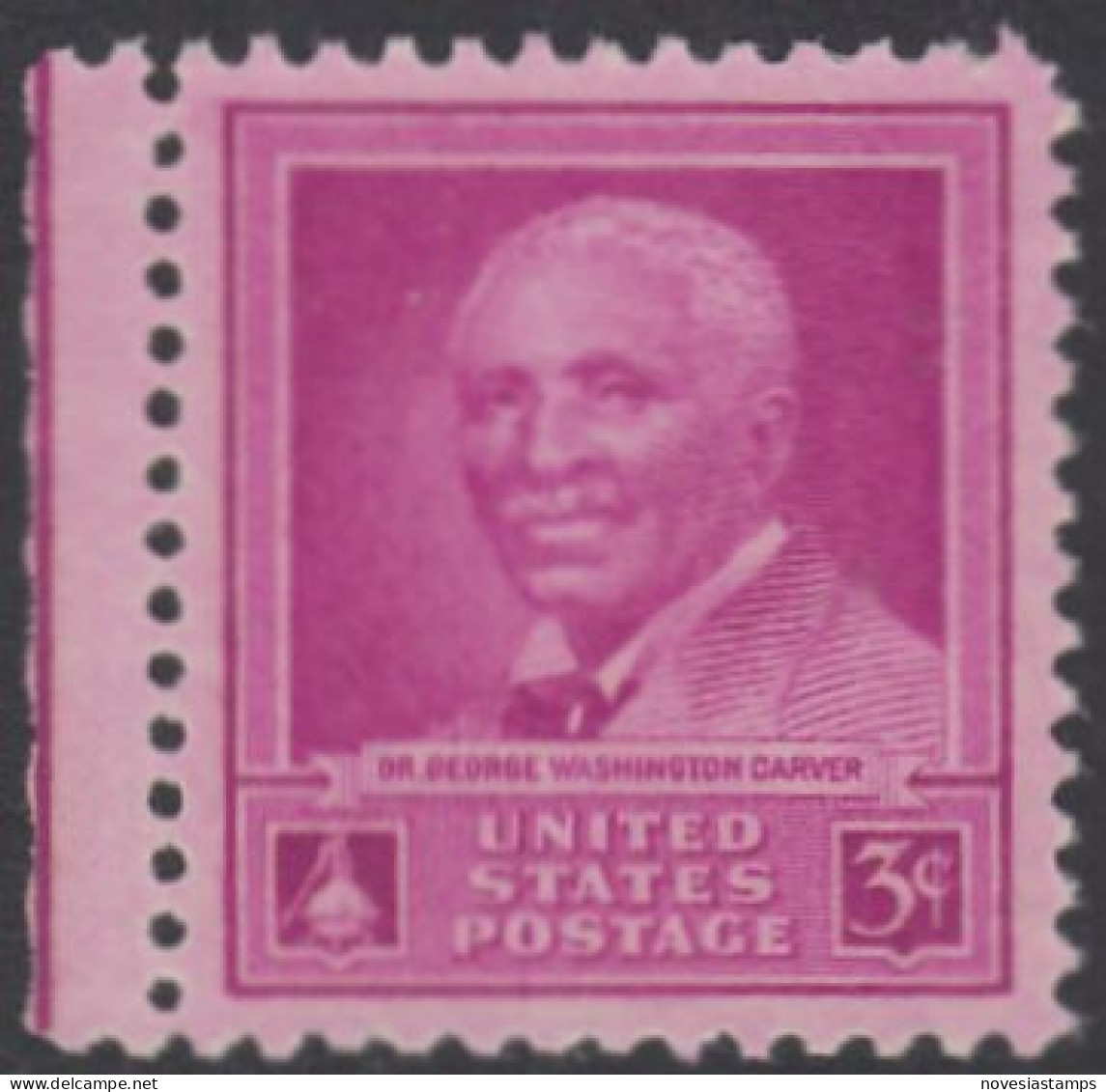 !a! USA Sc# 0953 MNH SINGLE W/ Left Margin - George Washington Carver - Ungebraucht