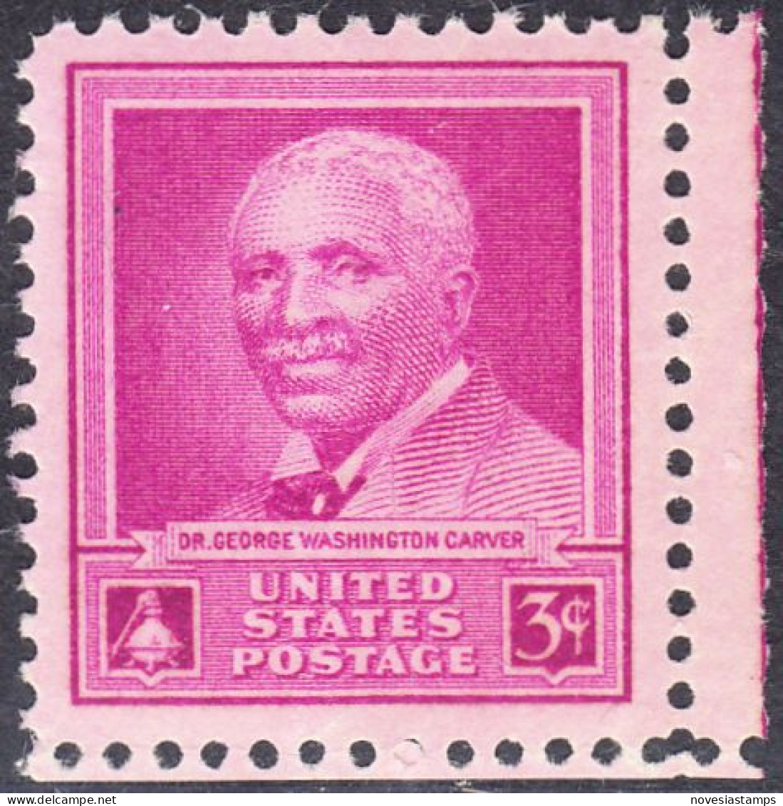 !a! USA Sc# 0953 MNH SINGLE W/ Right & Left Margins - George Washington Carver - Neufs