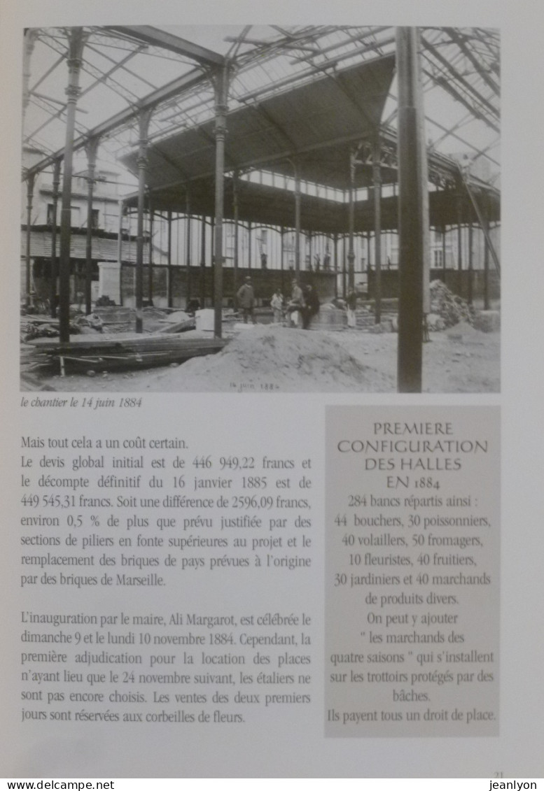 NIMES / HALLES - 120 ANS DE VIE - 1884 - 2004 - Livre Avec Nombreuses Illustrations - Languedoc-Roussillon