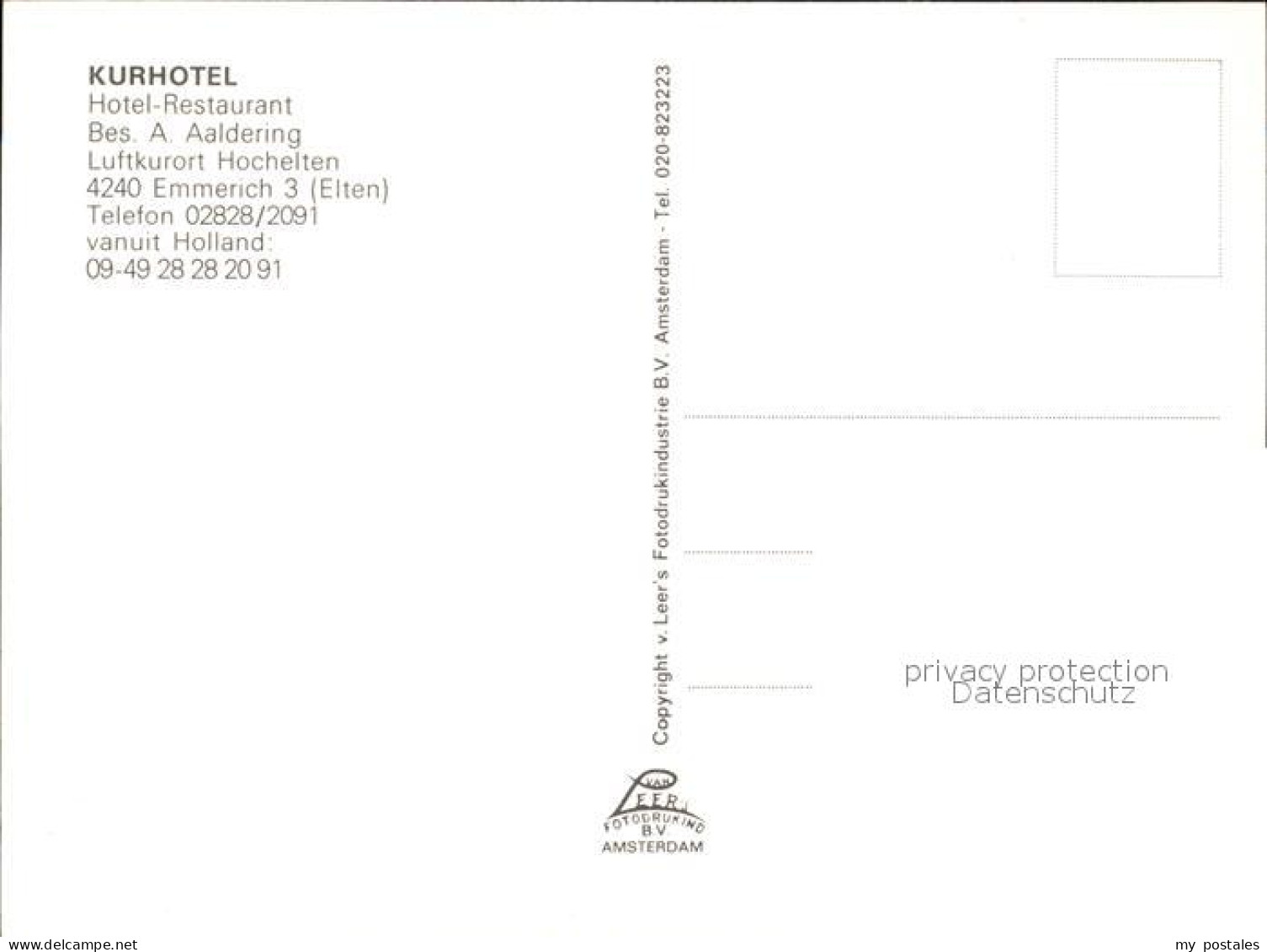 72552537 Emmerich Rhein Kurhotel Restaurant Terrasse Gastraum Emmerich - Emmerich