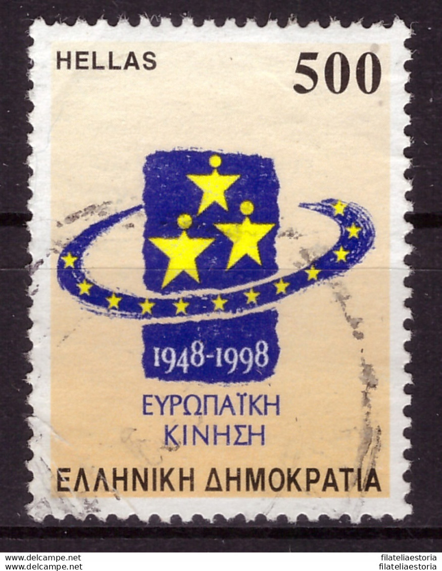 Grèce 1998 - Oblitéré - Mouvement Européen - Michel Nr. 1977 (gre927) - Used Stamps