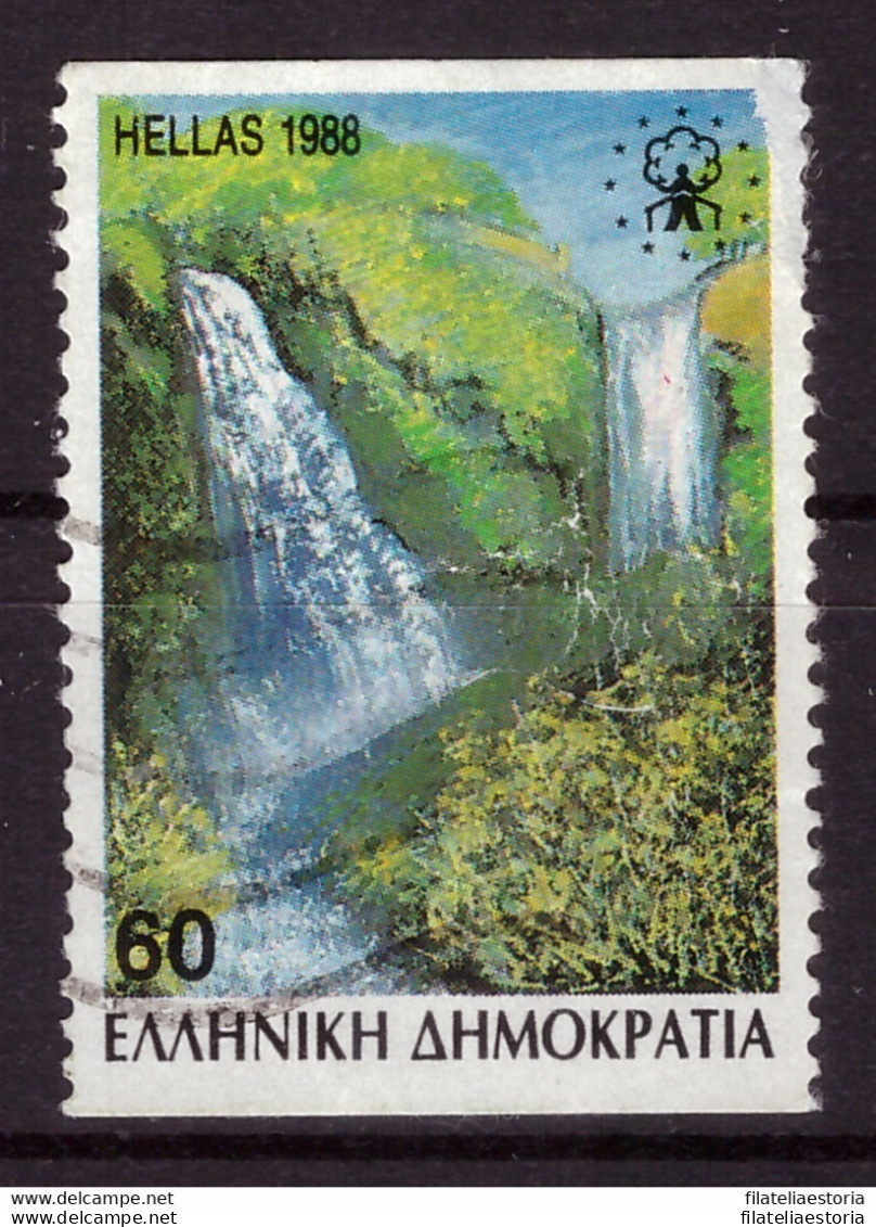 Grèce 1988 - Oblitéré - Cascades - Michel Nr. 1693C (gre934) - Used Stamps