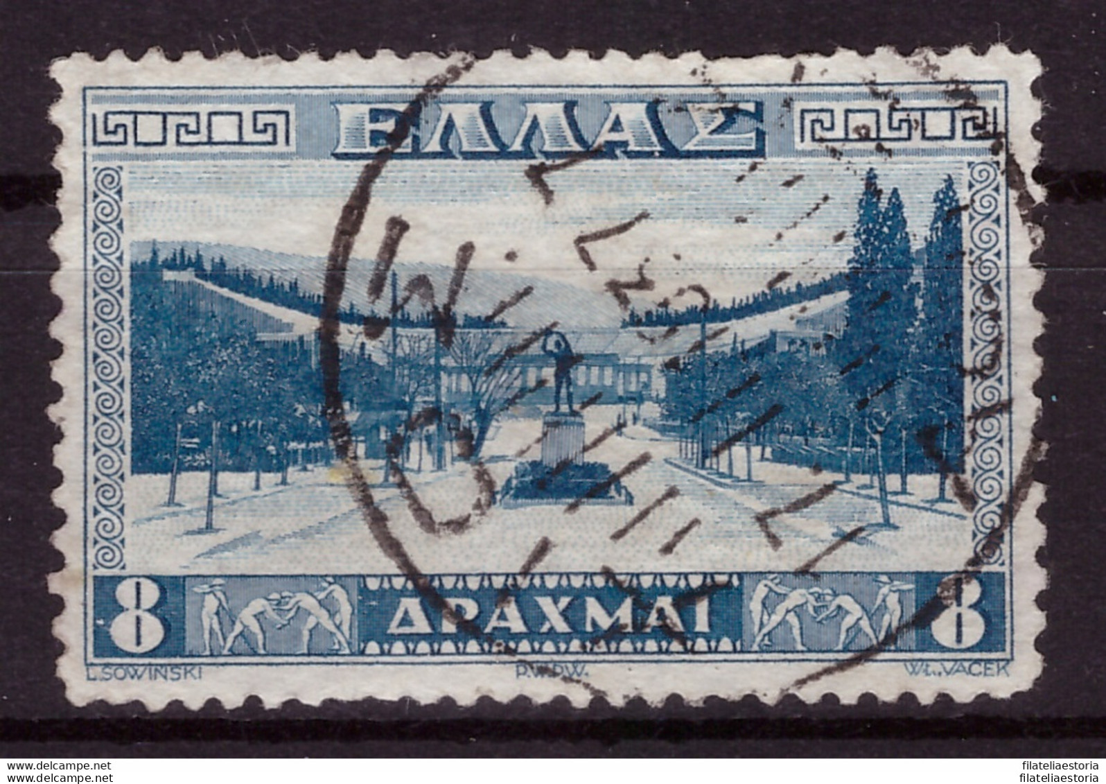 Grèce 1934 - Oblitéré - Paysages - Sports - Michel Nr. 372 Série Complète (gre1017) - Gebraucht