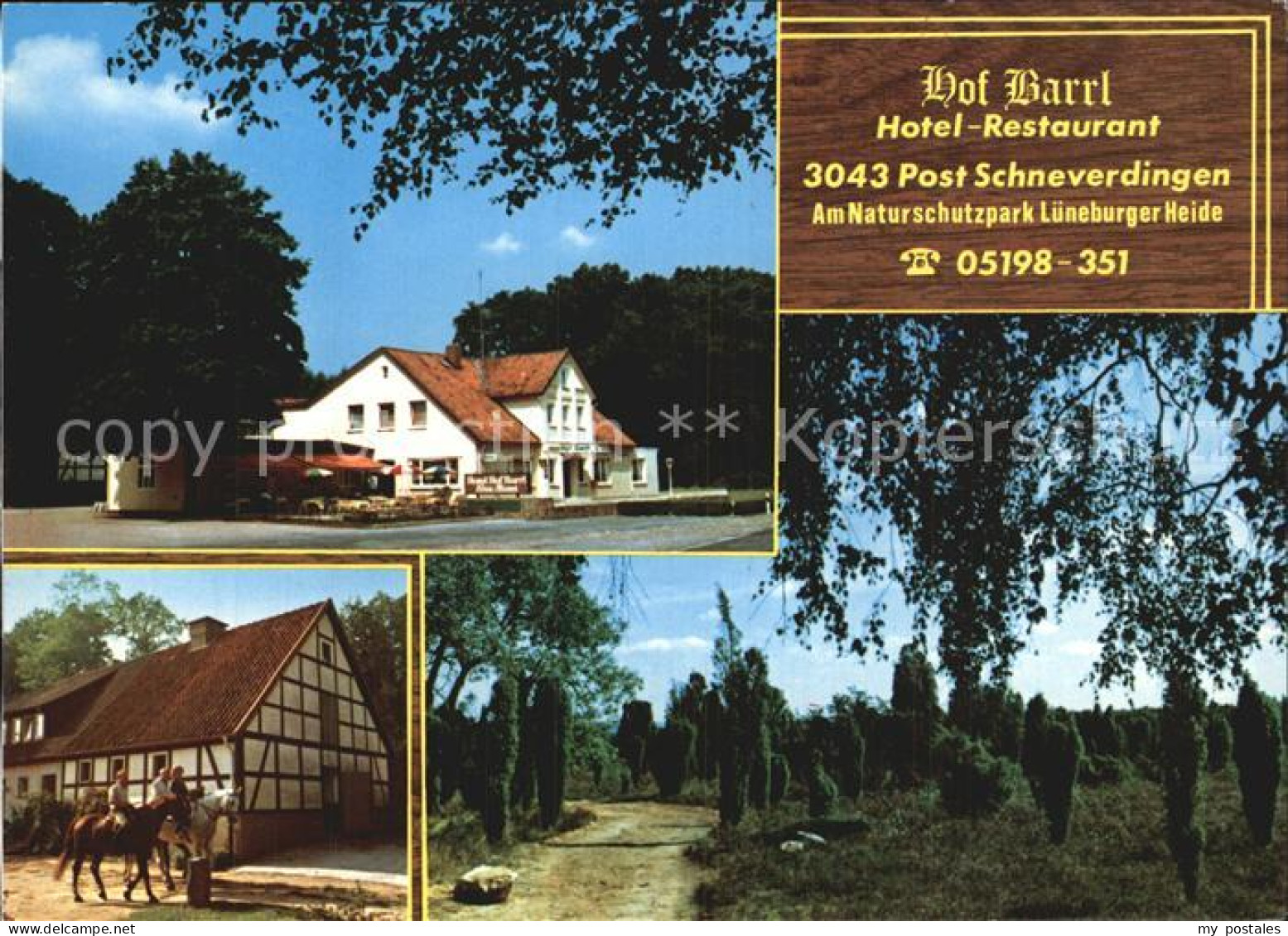 72551246 Schneverdingen Hotel Restaurant Hof Barrl Schneverdingen - Schneverdingen