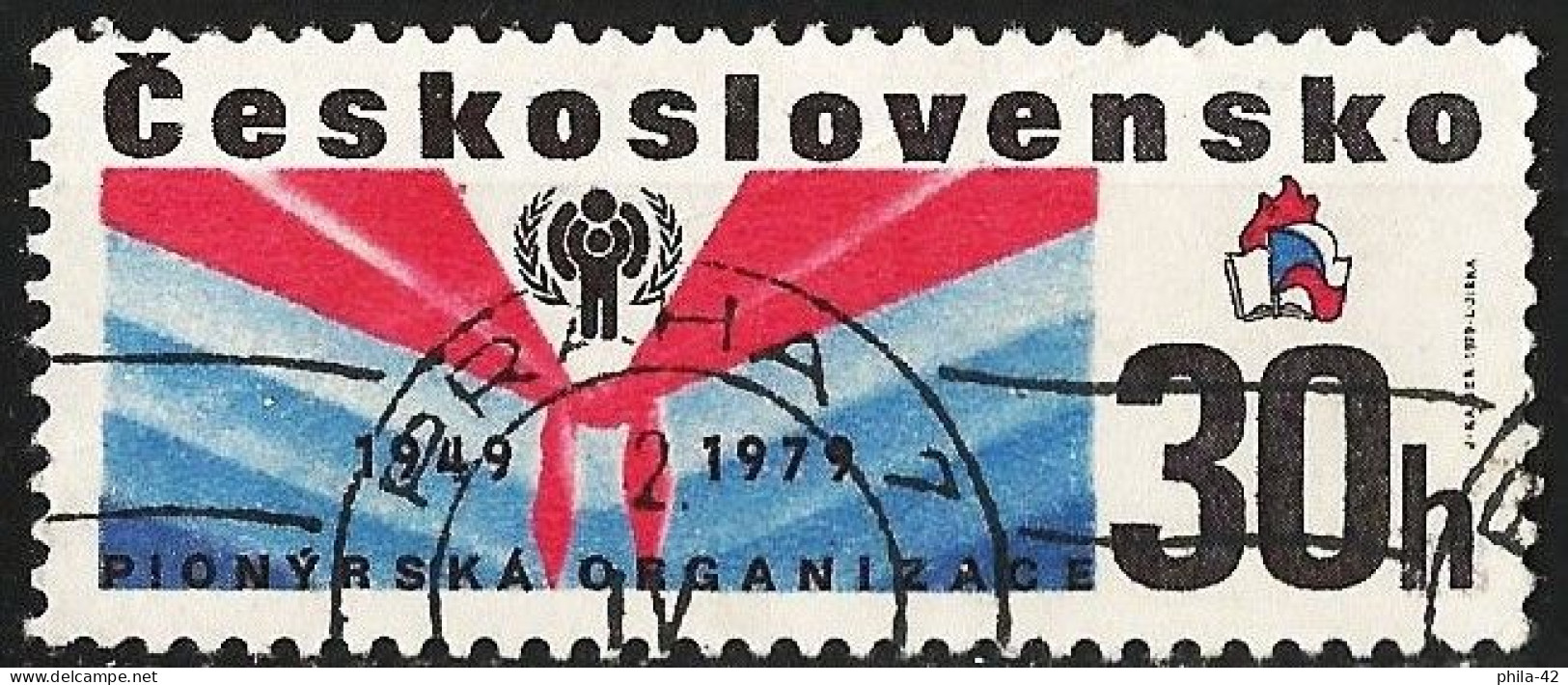 Czechoslovakia 1979 - Mi 2502 - YT 2326 ( Scouting : Young Pioneer Organisation ) - Usados