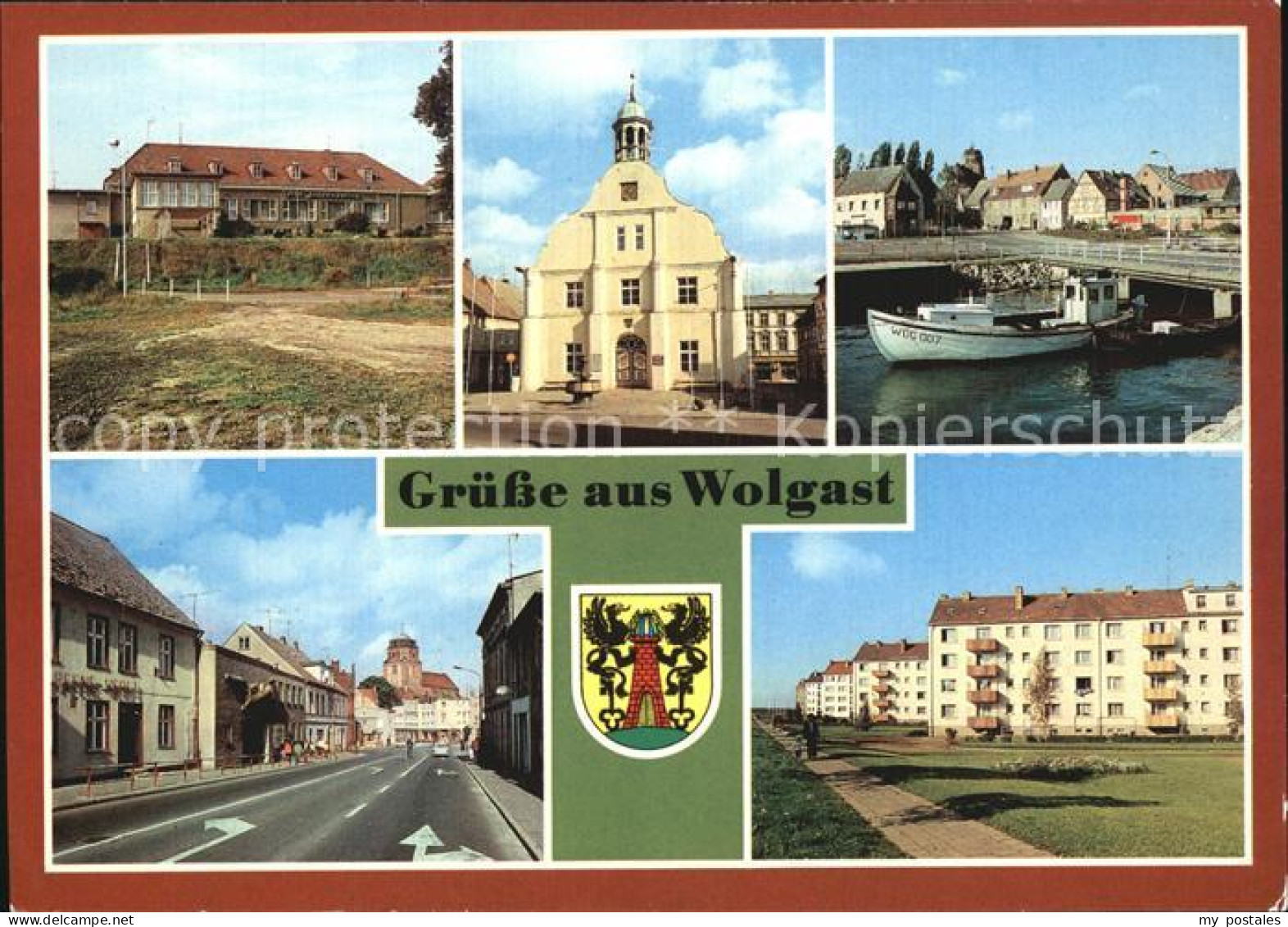 72550745 Wolgast Mecklenburg-Vorpommern HO Gaststaette Vier Jahreszeiten Rathaus - Wolgast