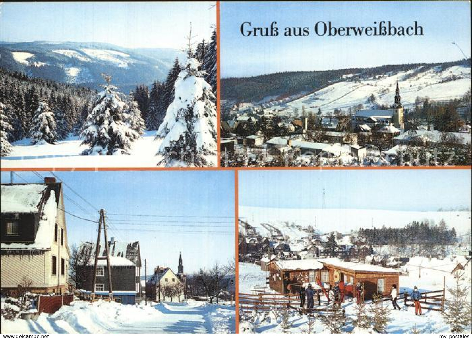 72550710 Oberweissbach Skilift Froebelstrasse Panorama Winter Oberweissbach - Oberweissbach