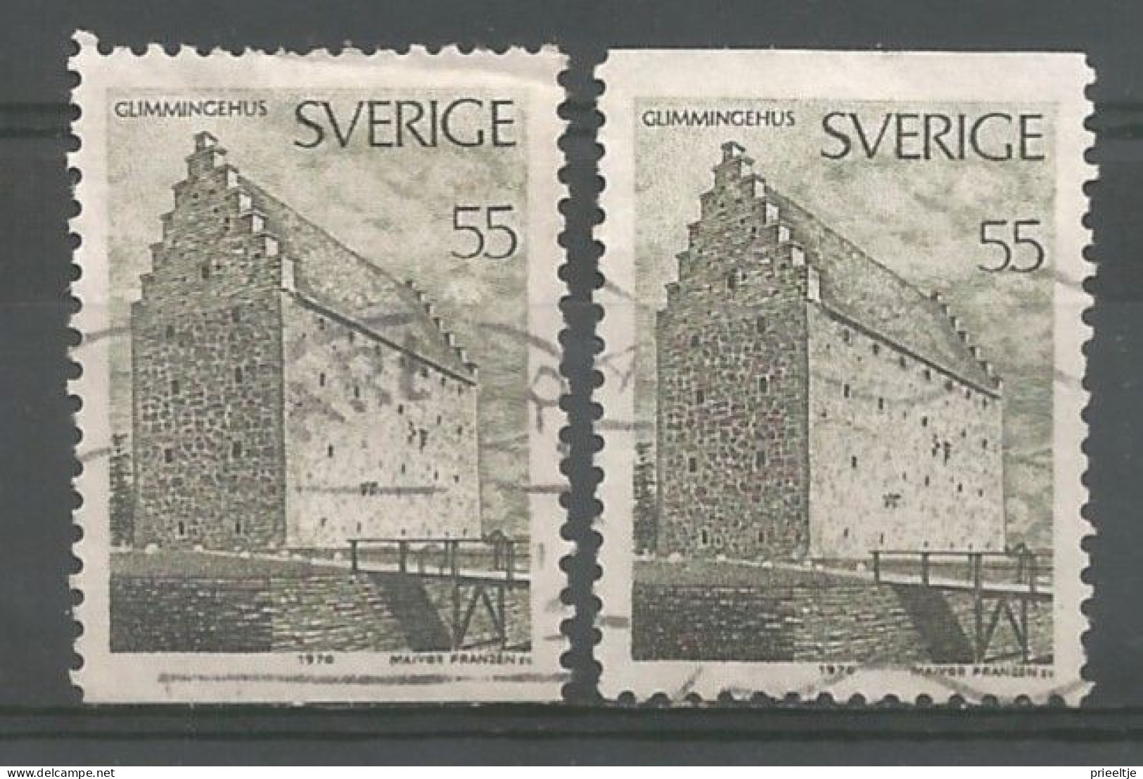 Sweden 1970 Glimmingehus Castle  Y.T. 663a (0) - Used Stamps