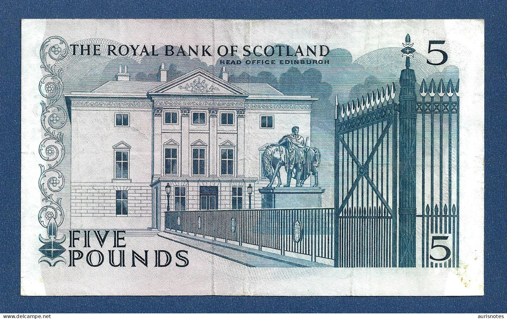 Scotland 5 Pounds 1967 P328 VF+/EF - 5 Pond