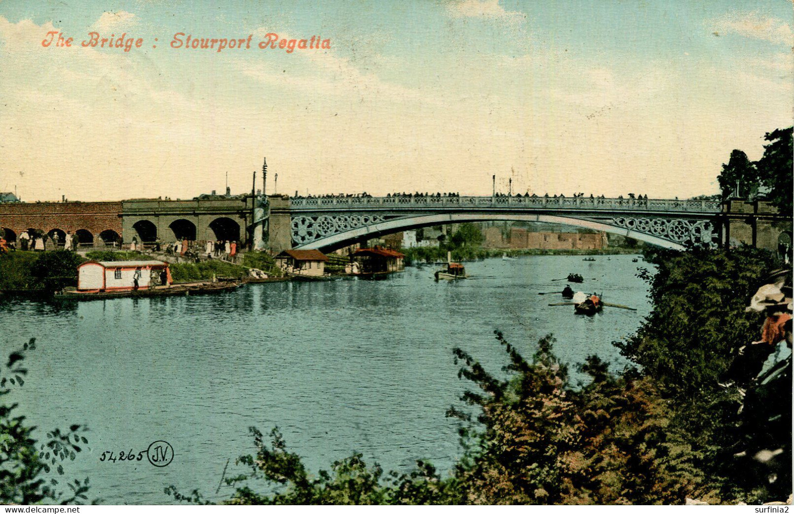 WORCS - STOURPORT REGATTA - THE BRIDGE  Wo263 - Stourport-on-Severn