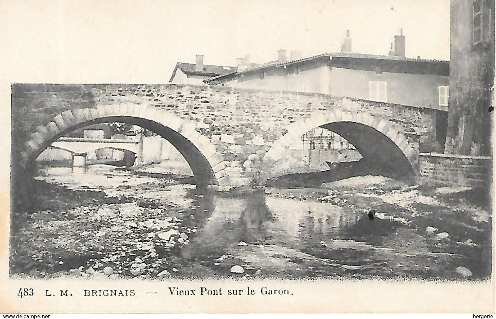 C/124              69    Brignais     -  Vieux Pont Sur Le Garon - Brignais