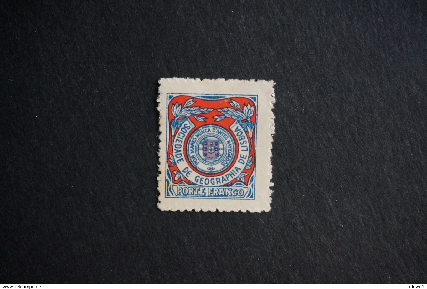 (T2) Portugal BOB Sociedade De Geografia Stamp 6 - MH - Ungebraucht