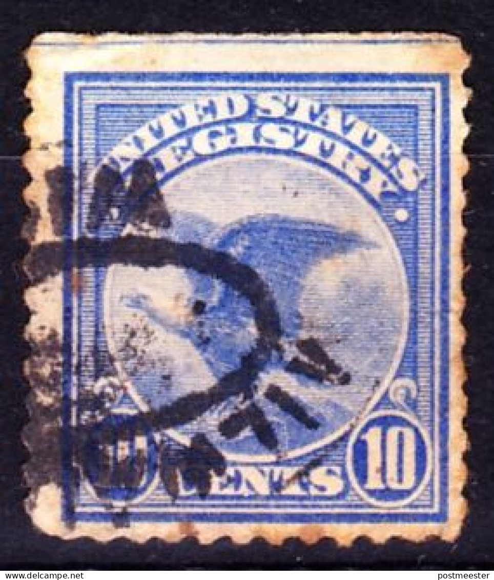 1911 Registry Stamp  Scott # F1 Gestempeld- Used - Expres & Aangetekend