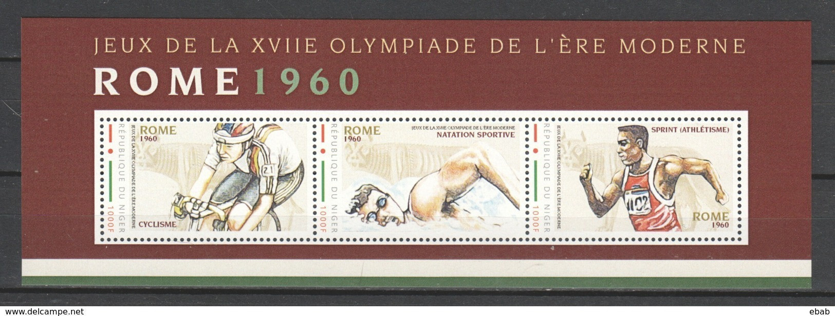 Nigeria - MNH Set Of 2 Sheets SUMMER OLYMPICS ROME 1960 - Sommer 1960: Rom