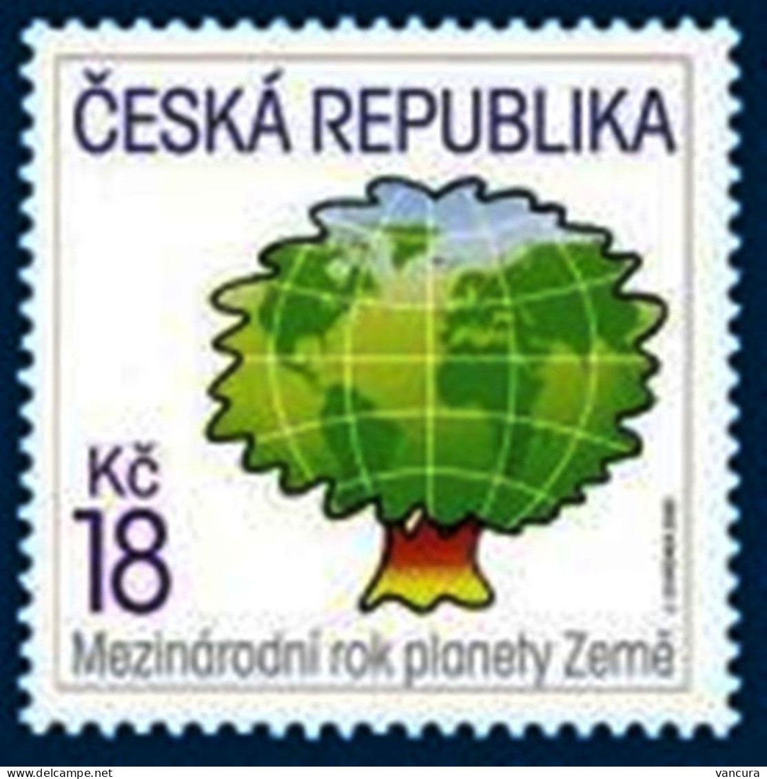 ** 546 Czech Republic - Year Of The Earth 2008 - Naturaleza