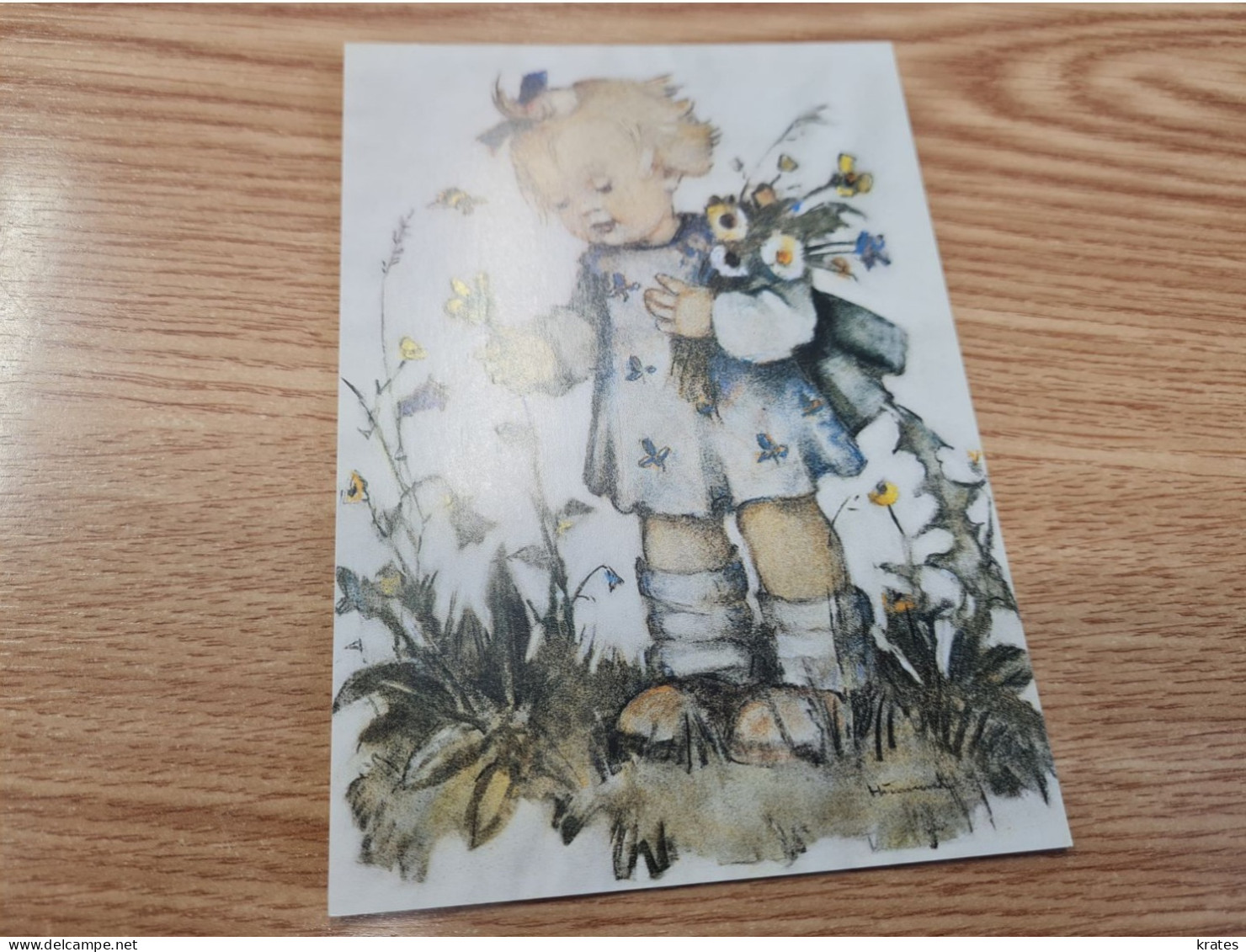 Postcard - Illustrators, Hummel         (V 37763) - Hummel