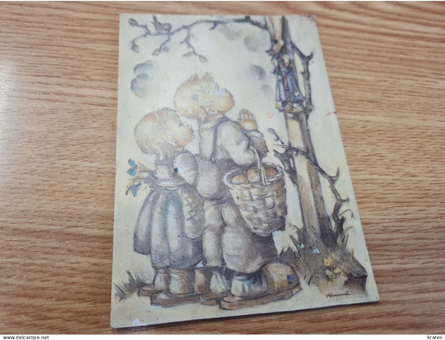 Postcard - Illustrators, Hummel         (V 37765) - Hummel