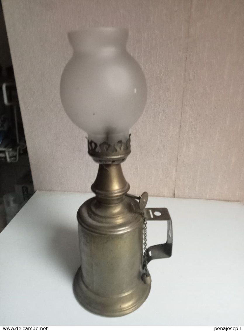 Lampe à Pigeon Lilor Paris Hauteur 24 Cm Avec Chainnette - Candelabri E Candelieri