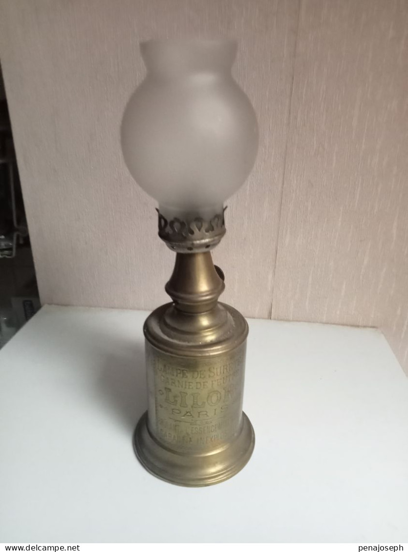 Lampe à Pigeon Lilor Paris Hauteur 24 Cm Avec Chainnette - Candelabri E Candelieri