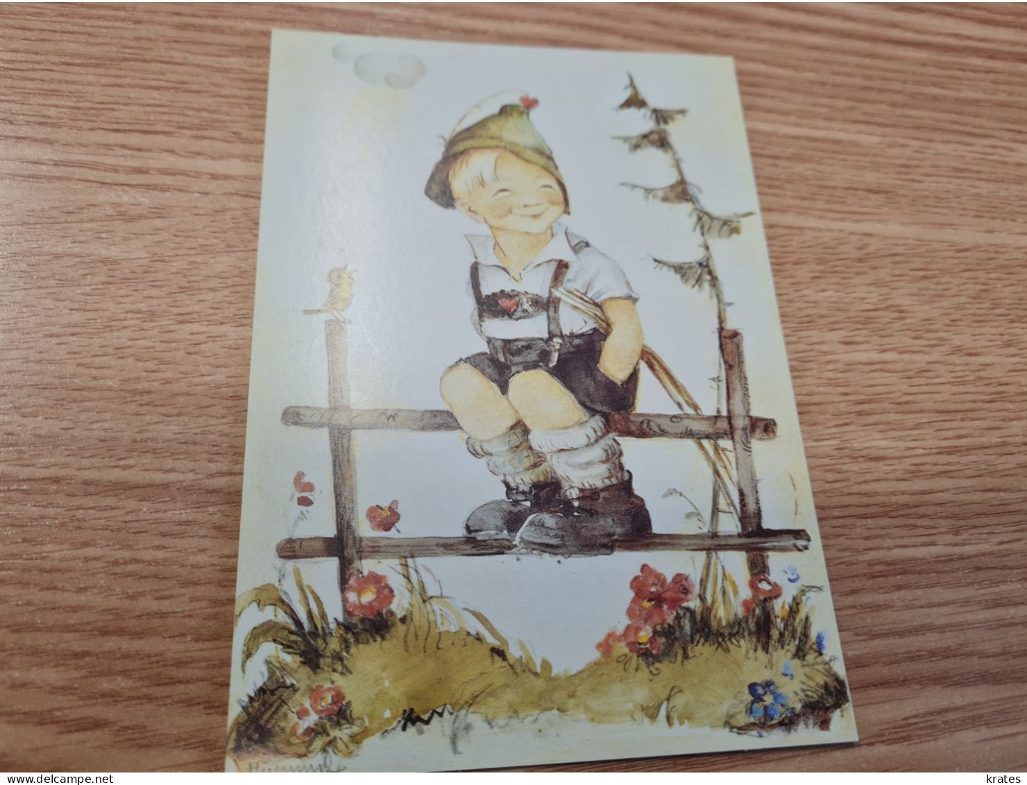 Postcard - Illustrators, Hummel         (V 37770) - Hummel