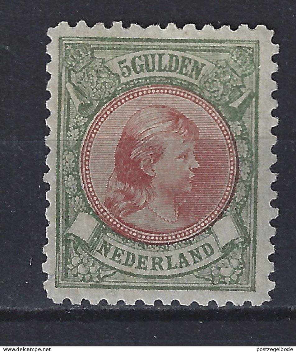 NVPH Nederland Netherlands Pays Bas Holanda 48 MLH/ongebruikt TOP QUALITY ; Wilhelmina 1893 WITH CERTIFICATE - Neufs