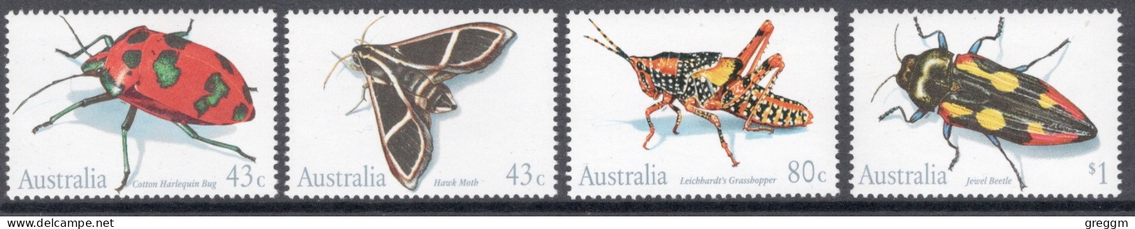 Australia 1991, Set Showing Insects In Unmounted Mint - Ungebraucht