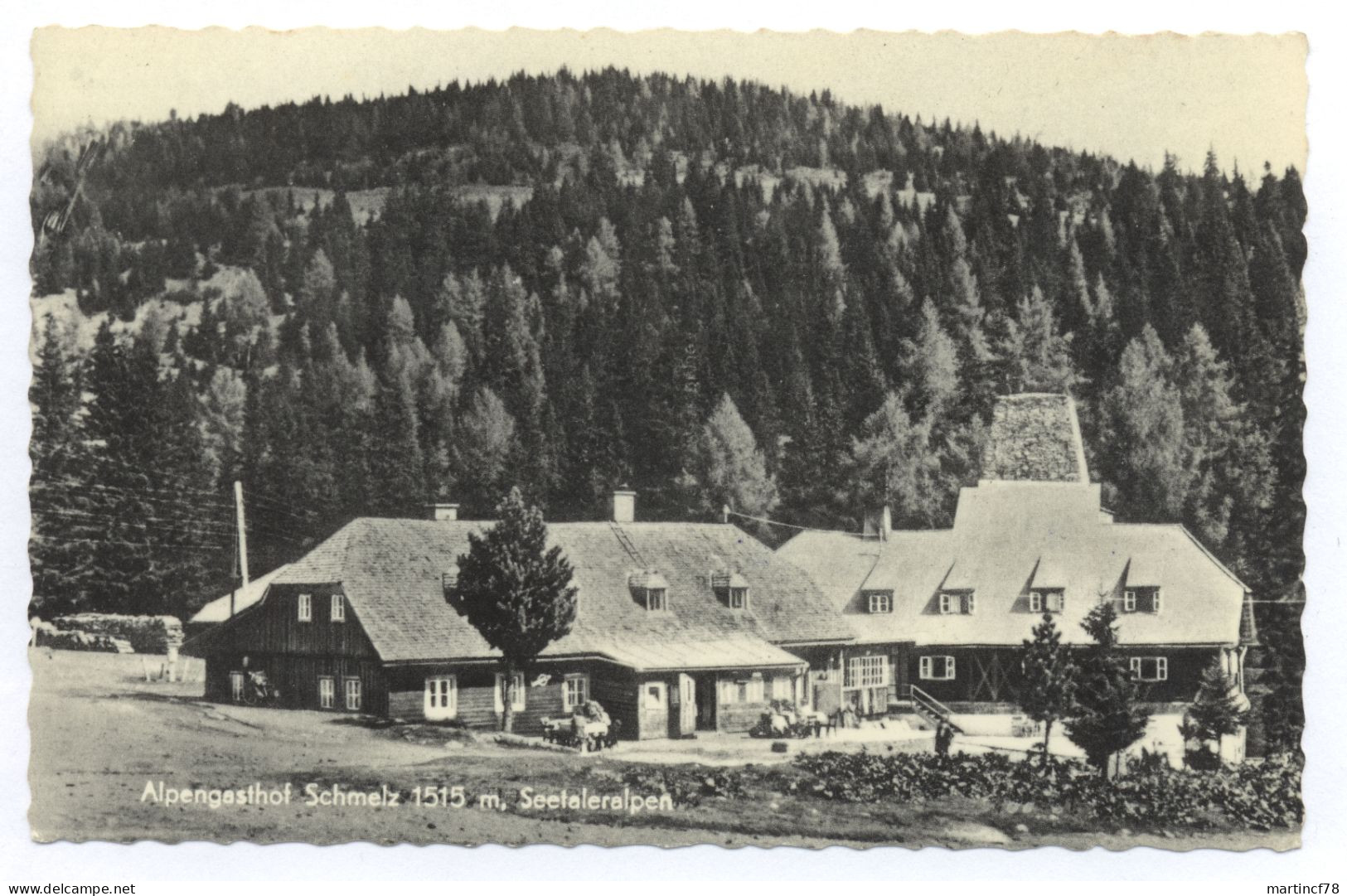 Österreich Alpengasthof Schmelz 1515 M Seetaleralpen Gel. 1964 - Judenburg