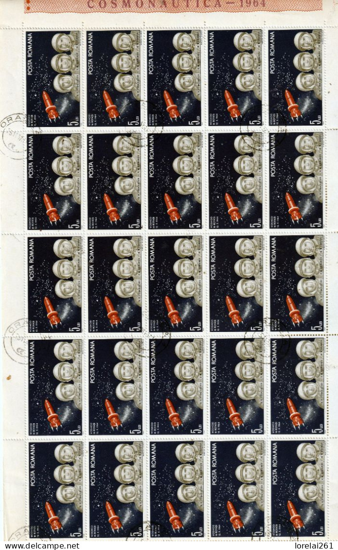 1965 - Cosmos  FULL X 25 - Feuilles Complètes Et Multiples