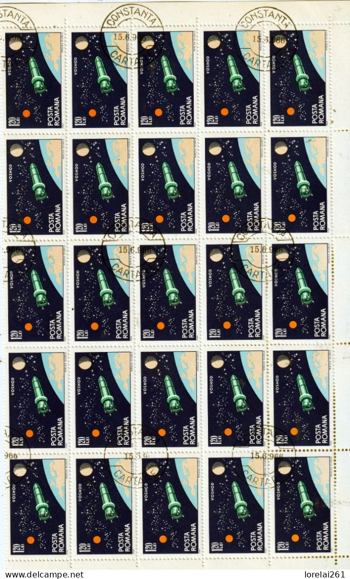 1965 - Cosmos  FULL X 25 - Full Sheets & Multiples