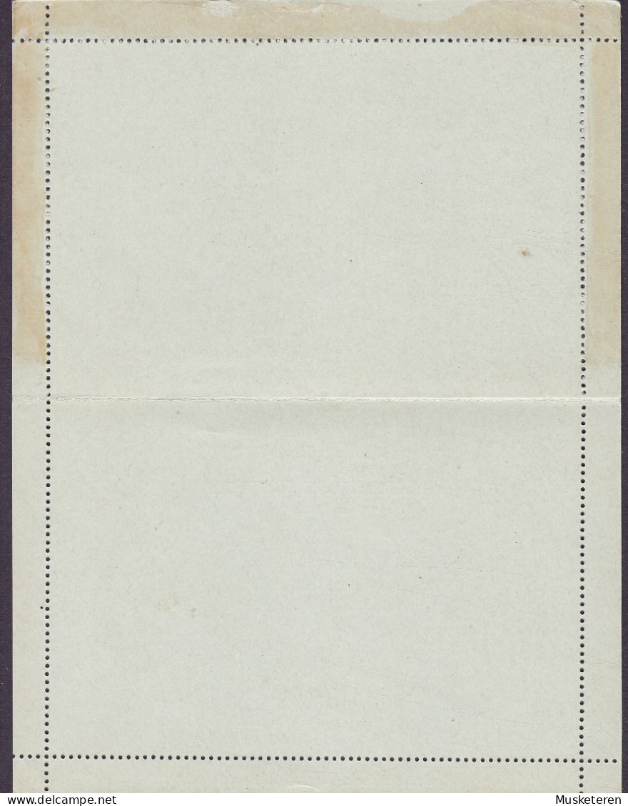 Denmark Postal Stationery Ganzsache Entier Korrespondancekort KK 21a, 10 Ø Overprinted Surchargé 'SB' Unused (2 Scans) - Entiers Postaux