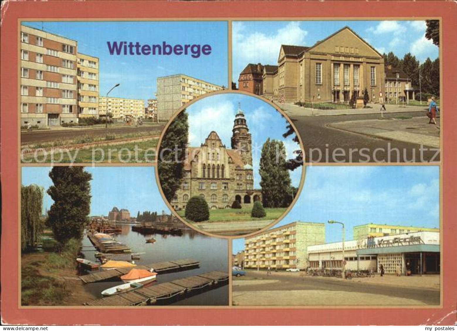 72547332 Wittenberge Prignitz Perleberger Str KUlturhaus Hafen HO Kaufhalle Rath - Wittenberge