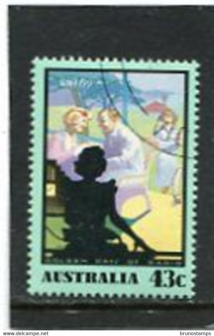 AUSTRALIA - 1991  43c  SERIAL  FINE USED - Used Stamps