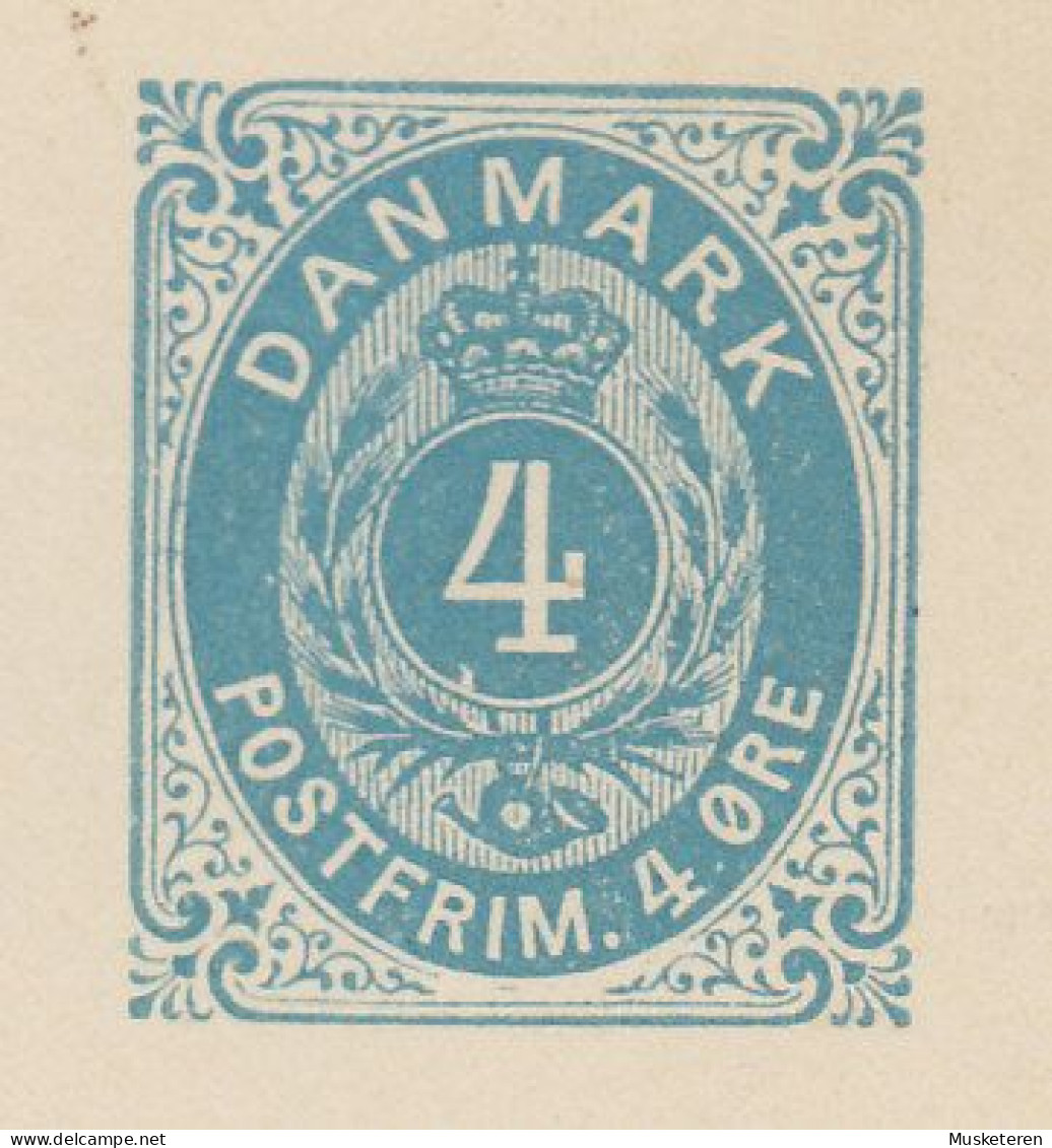 Denmark Postal Stationery Ganzsache Entier Korrespondancekort KK 7, 4 Ø Perf. 11 1/4 ERROR Variety Unused (6 Scans) - Interi Postali