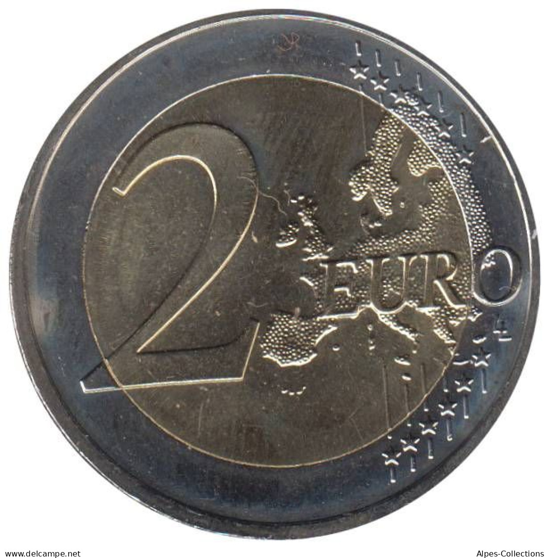 LE20021.1 - LETTONIE - 2 Euros Commémo. Reconnaissance République Lettonie- 2021 - Lettonie